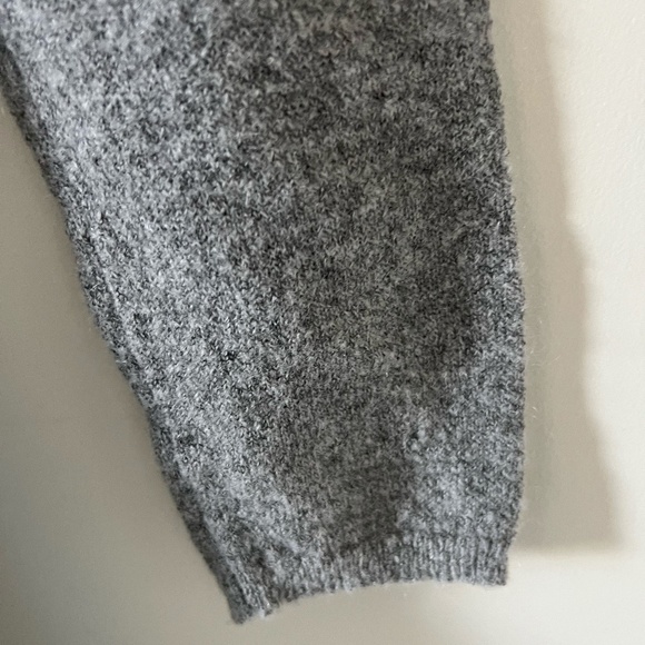 Sundance Gray Merino Wool/Mohair Blend Sweater De Rigeur Dress Size M - Picture 7 of 11